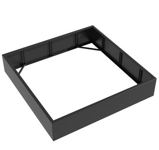 Aluminium plantenbak CARREZ zonder bodem 200x200x40cm.
