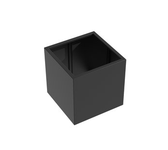 Aluminium plantenbak CARREZ zonder bodem 80x80x80cm.