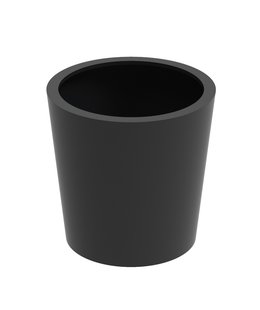 Aluminium plantenbak CONIC 100x100cm.