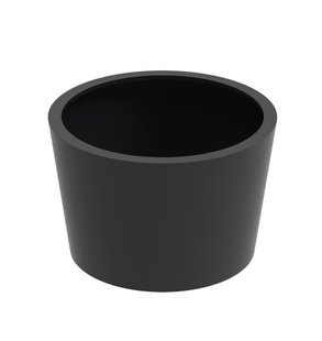 Aluminium plantenbak CONIC 120x60cm.
