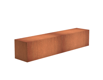 Cortenstaal sokkel 200x40x40cm. Cortenstaal sokkel 200x40x40cm.