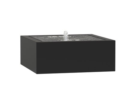 Watertafel Aluminium 100x100x40cm.