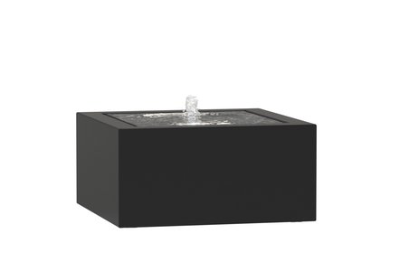 Watertafel Aluminium 80x80x40cm.