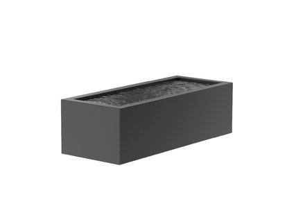 Aluminium vijverbak 200x80x60cm.