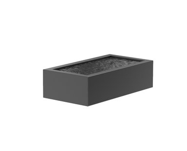 Aluminium vijverbak 150x80x40cm.