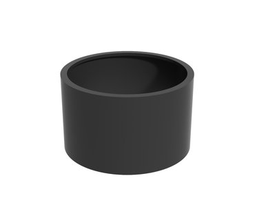 Aluminium plantenbak CIRCUM zonder bodem 100x60cm.