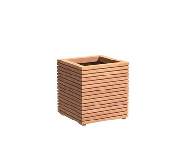 Hardhouten plantenbak Malaga 60x60x61cm.