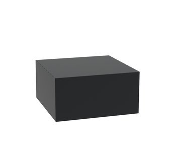 Aluminium sokkel 80x80x40cm.
