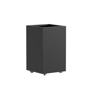 Aluminium plantenbak CARREZ met wielen 50x50x80cm. Aluminium plantenbak CARREZ met wielen 50x50x80cm.