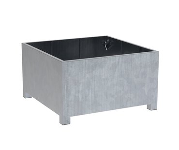Vadim verzinkt stalen plantenbak 140x140x80cm. op=op