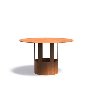 Forno regenkap cortenstaal