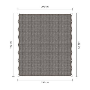 Sunfighter Wavesail grijs 2,9x4m.
