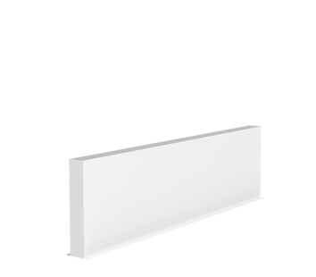 Polyester muur 300x15x80cm.