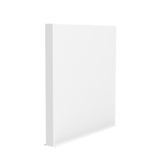 Polyester muur 200x15x200cm.