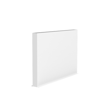 Polyester muur 200x15x150cm.