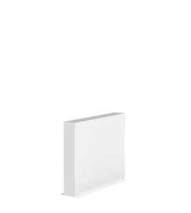 Polyester muur 100x15x80cm.
