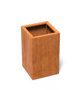Cortenstaal plantenbak CARREZ Connect 50x50x80cm.