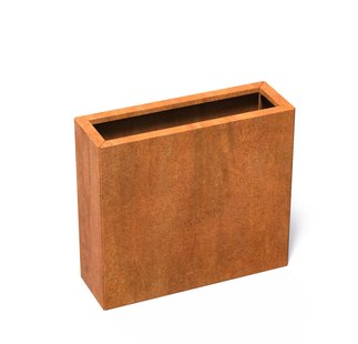 Cortenstaal plantenbak CARREZ Connect 90x30x80cm.