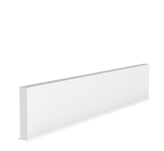 Polyester muur 400x15x80cm.