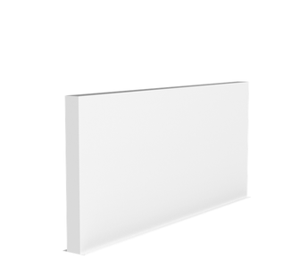 Polyester muur 300x15x150cm.