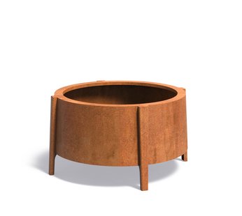 Cortenstaal plantenbak Botan 100x60cm.