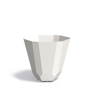 Aluminium plantenbak Facet 80x80cm.