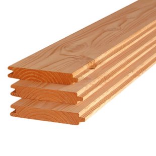 Blokhut profielplank Douglas 2,8 x 19,0 cm (4,00 mtr) geschaafd Blokhut profielplank Douglas 2,8 x 19,0 cm (4,00 mtr) geschaafd
