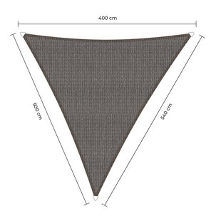 Sunfighter schaduwdoek langhoek grijs 4x5x5.4m. Sunfighter schaduwdoek langhoek grijs 4x5x5.4m.