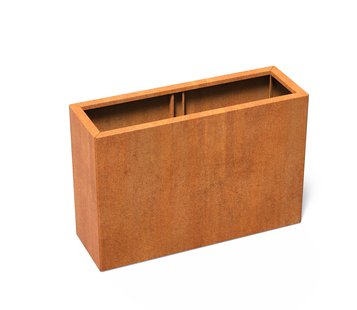 Cortenstaal plantenbak CARREZ Connect 120x40x80cm.