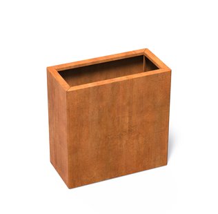 Cortenstaal plantenbak CARREZ Connect 80x40x80cm.