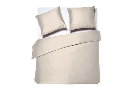Dixxius Luxurious Porto Dekbedovertrek Sand | Swiss Sense