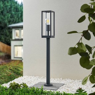 Lindby Giavanna tuinpadverlichting, 80 cm, antraciet, IP44, E27