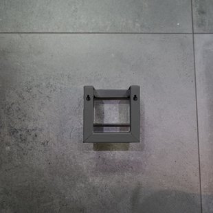 Toiletrolhouder BWS Demir 12x12x12 cm Gunmetal OP=OP