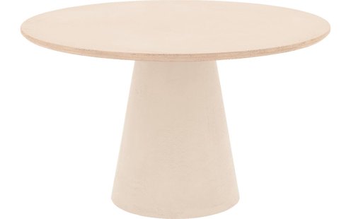 Goossens Eettafel Stone, Rond 130 x 130 cm