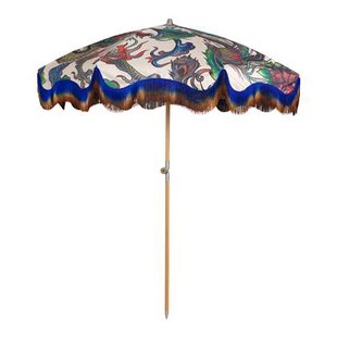 HKliving Parasol Ø 200 cm - Traditional blend