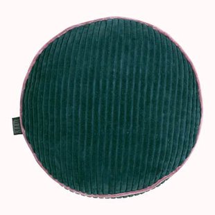 KAAT Amsterdam Perdy Sierkussen Ø 40 cm - Groen