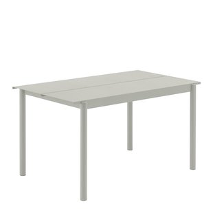Linear Steel Eettafel