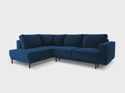 4-zits hoekslaapbank Caro velvet links | Micadoni Limited Edition