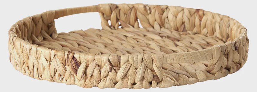 Luca waterhyacint dienblad - Ø32 cm