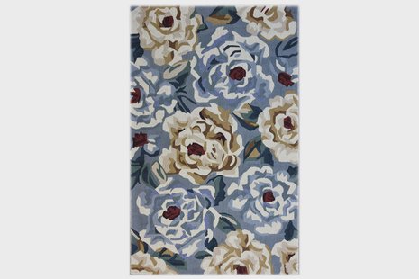 Vloerkleed Bluey wol | Bakero