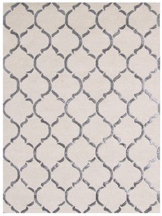 Vloerkleed Chain wol handgemaakt | Bakero