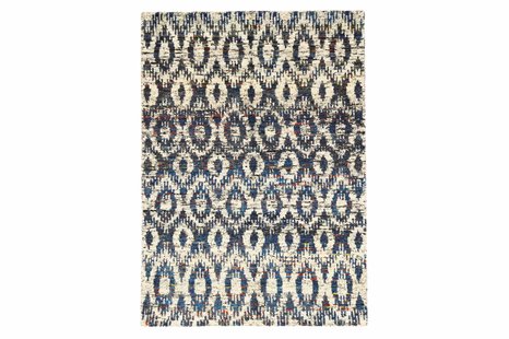 Vloerkleed Ikat Hoogpolig | Bakero