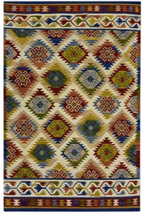 Vloerkleed Kelim handgemaakt wol | Bakero