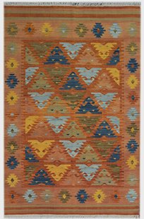 Vloerkleed Kelim handgemaakt wol | Bakero