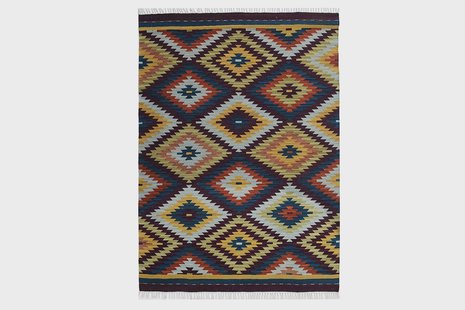 Vloerkleed Sagar handgemaakt wol | Bakero