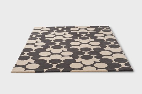 Orla Kiely - Puzzle Flower Slate 060905 - 120x180 cm Vloerkleed