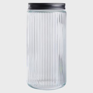 Maeve glazen voorraadpot met deksel - 900 ml Maeve glazen voorraadpot met deksel - 900 ml
