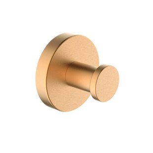 Handdoekhaak Wiesbaden Alonzo Groot Geborsteld Brons Koper