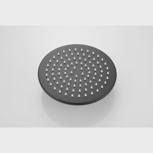 Hoofddouche BWS Vision Rond 20 cm Mat Zwart