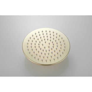 Hoofddouche BWS Vision Rond 20 cm Mat Goud Hoofddouche BWS Vision Rond 20 cm Mat Goud